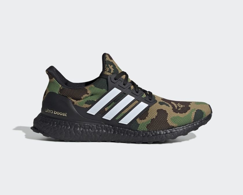 BAPE x adidas Ultra Boost "Superbowl" (Green Camo)