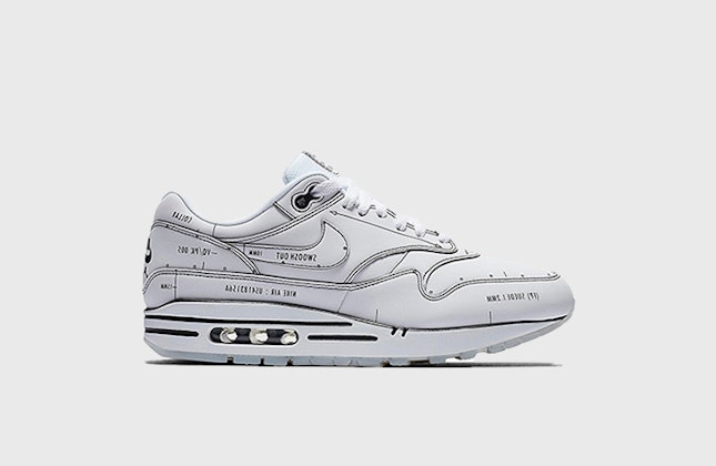 Nike Air Max 1 "Sketch to Shelf" (White) Nike Air Max 1 "Sketch to Shelf" (White)