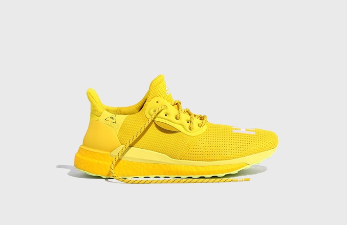 Pharrell Williams x adidas Solar Glide HU "Rainbow Pack" (Yellow)