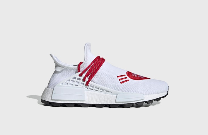 Human Made x adidas NMD HU (White/Red)