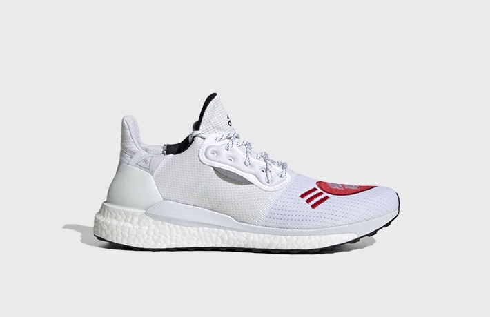 Human Made x adidas Solar Glide "White Heart"