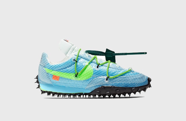 Nike x Off-White Waffle Racer Wmns (Blue) Nike x Off-White Waffle Racer Wmns (Blue)