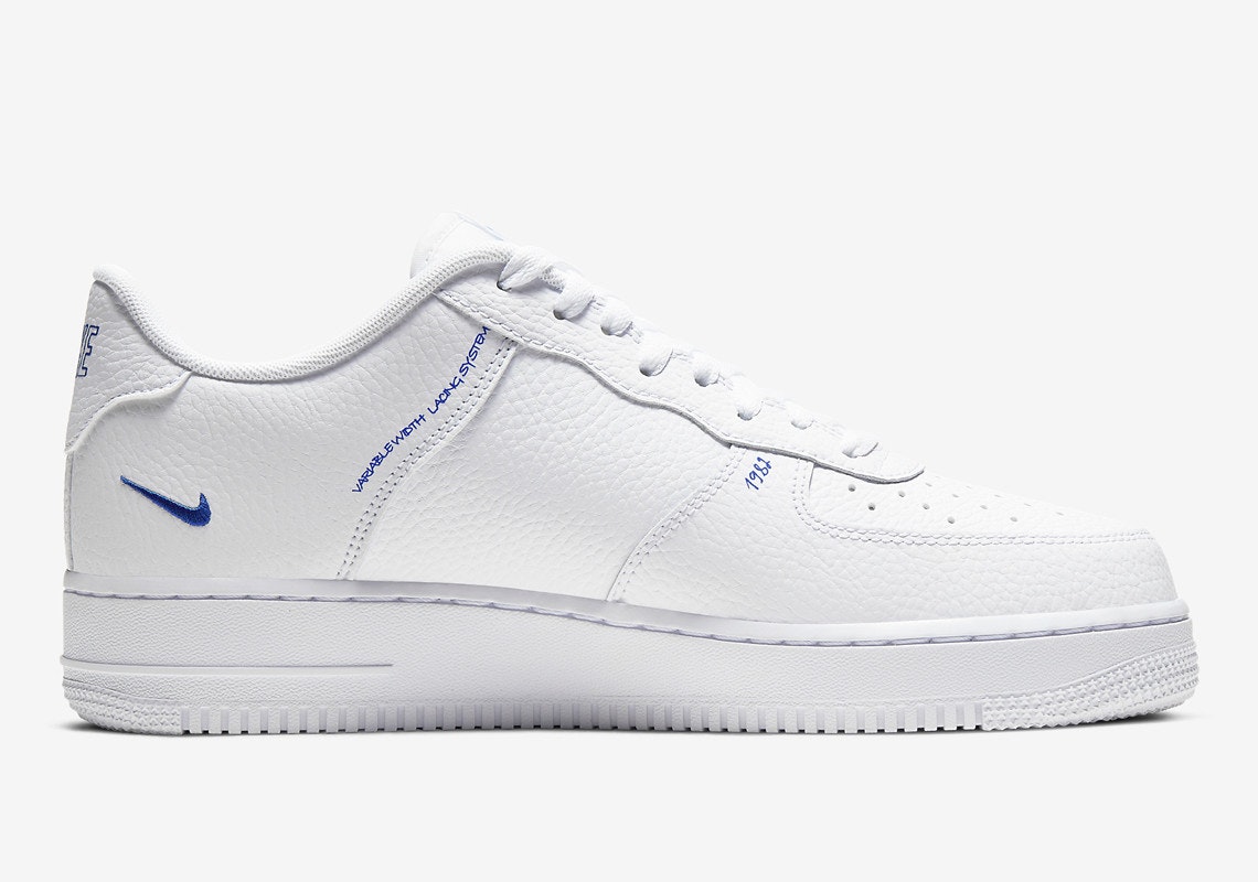 Nike Air Force 1 “Sketch Swoosh” (Blue)