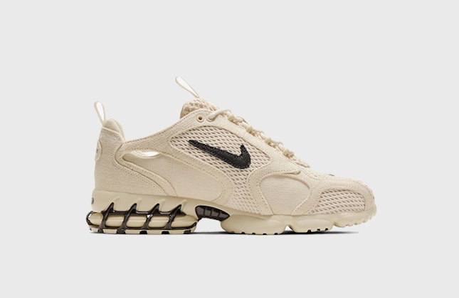 Stüssy x Nike Air Zoom Spiridon Caged "Fossil" Stüssy x Nike Air Zoom Spiridon Caged "Fossil"