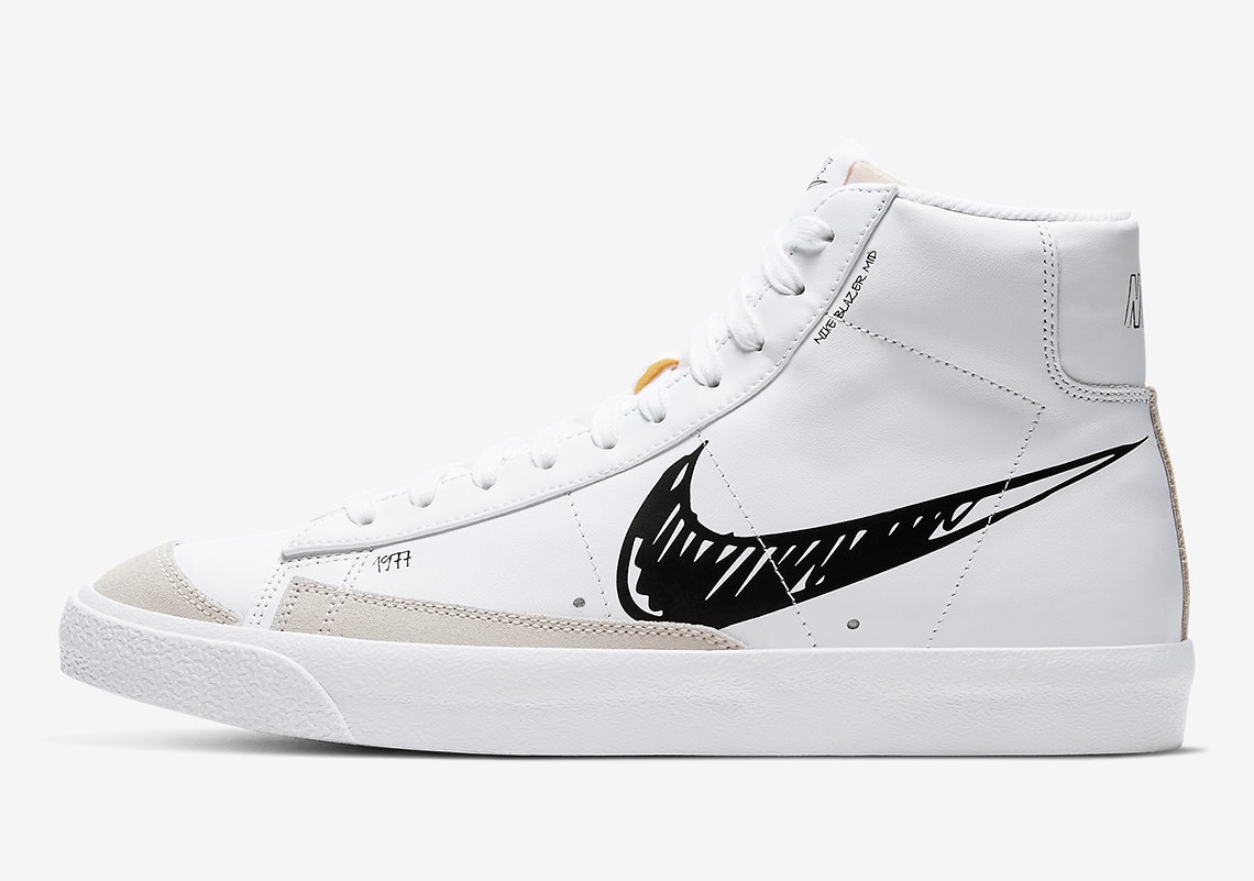 Nike Blazer Mid Sketch VNTG (Black)