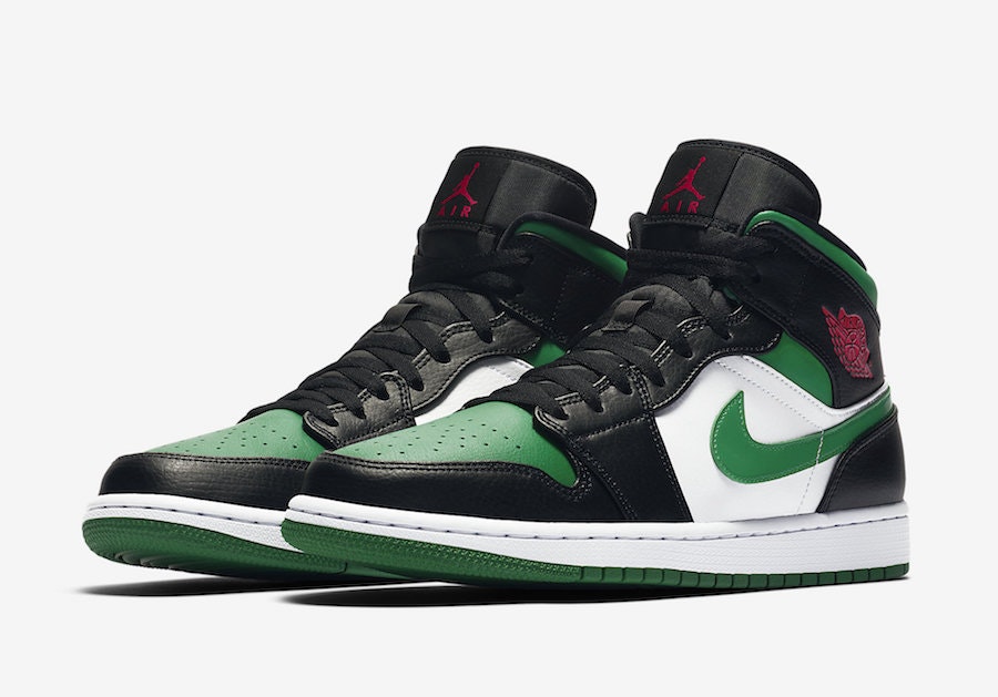 Air Jordan 1 Mid "Pine Green"