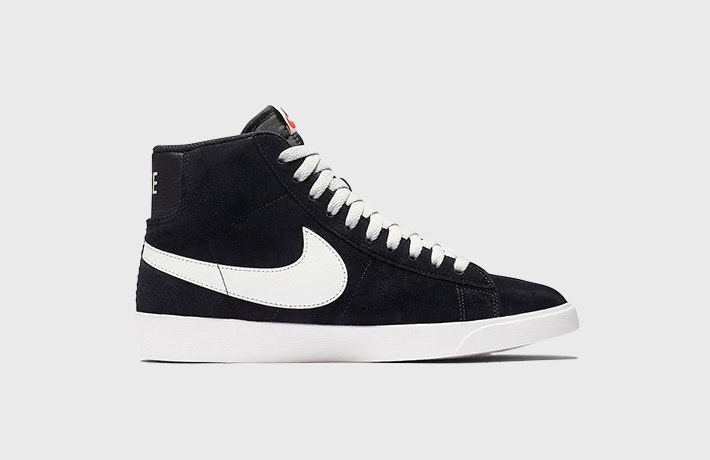 Nike Blazer Mid '77 Suede (Black/White)