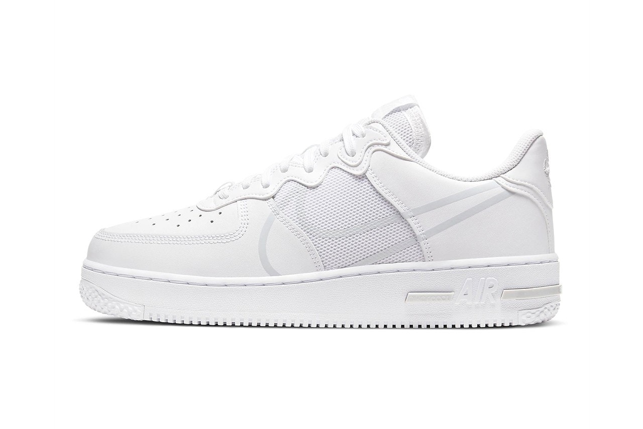 Nike Air Force 1 React "Pure Platinum"