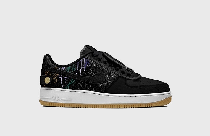 Travis Scott x Nike Air Force 1 "Cactus Jack" (Black)