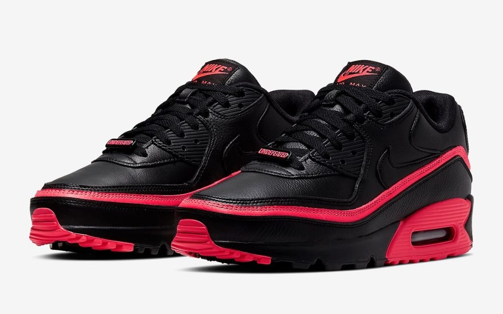 Undefeated x Nike Air Max 90 "Black Solar Red"