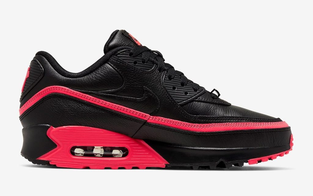 Undefeated x Nike Air Max 90 "Black Solar Red"