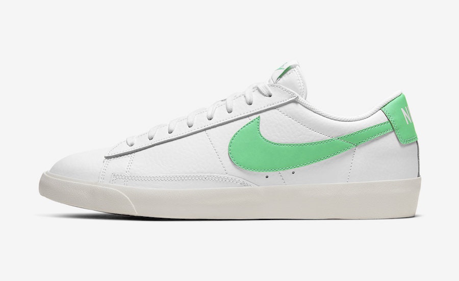 Nike Blazer Low Leather "Green Spark"