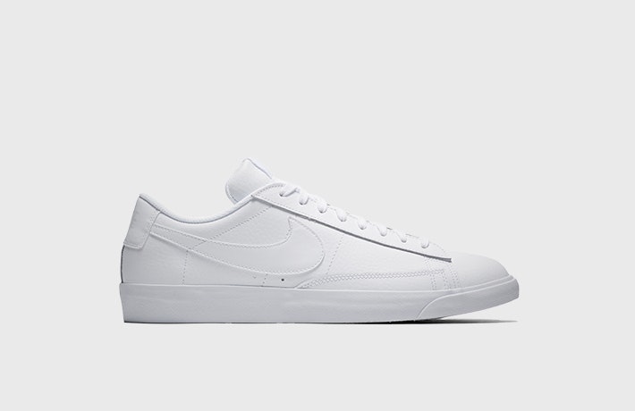 Nike Blazer Low Leather (White)