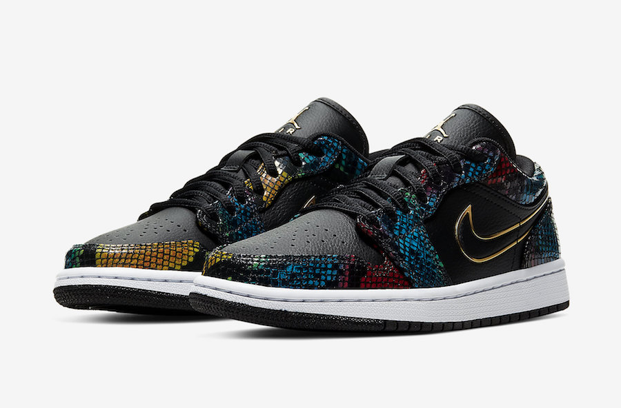 nike air force 1 jordan multicolor