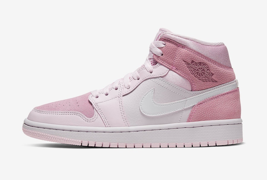 Air Jordan 1 Mid "Digital Pink”