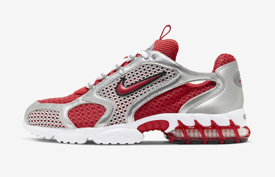 Nike Air Zoom Spiridon Caged "Varsity Red"