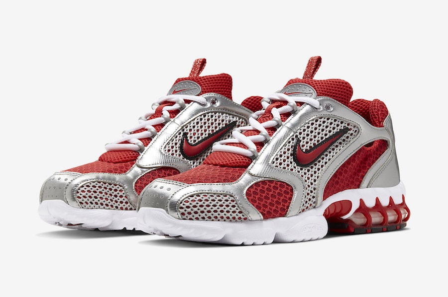 Nike Air Zoom Spiridon Caged "Varsity Red"