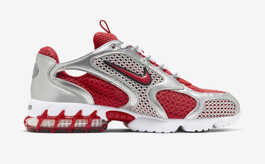 Nike Air Zoom Spiridon Caged "Varsity Red"