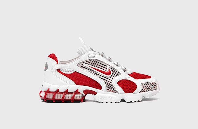Nike Air Zoom Spiridon Caged (Red/White) Nike Air Zoom Spiridon Caged (Red/White)