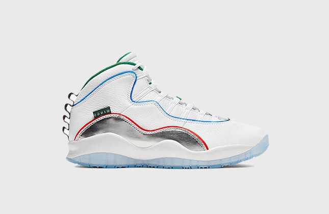 Wings x Air Jordan 10 "White Chrome" Wings x Air Jordan 10 "White Chrome"