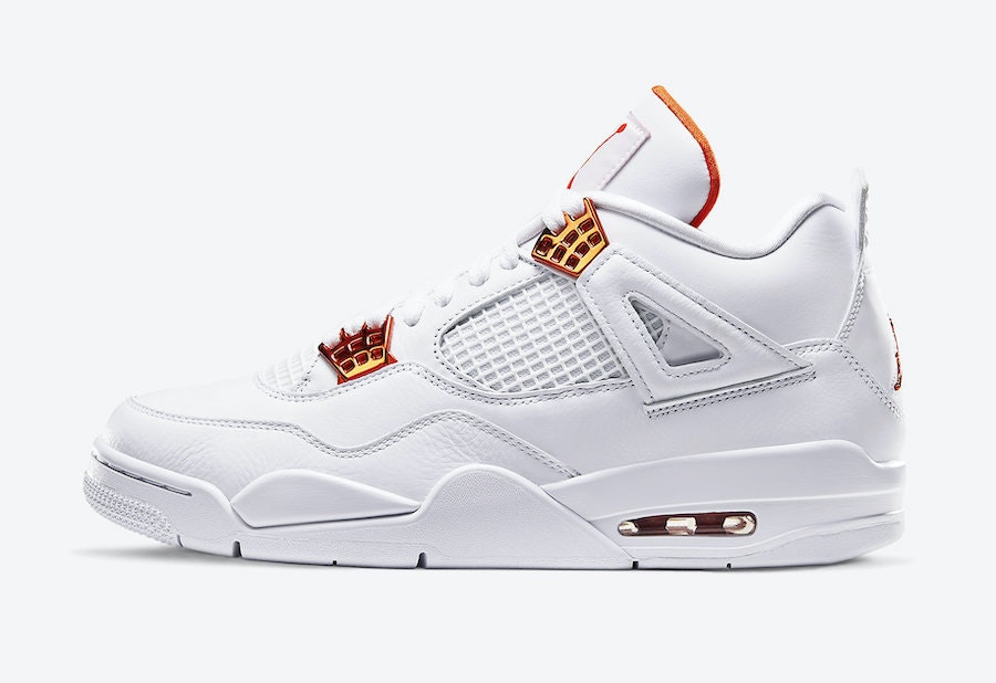 Air Jordan 4 "Metallic Orange"