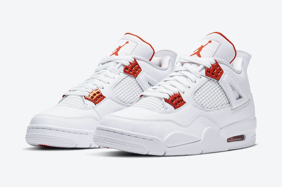 Air Jordan 4 "Metallic Orange"