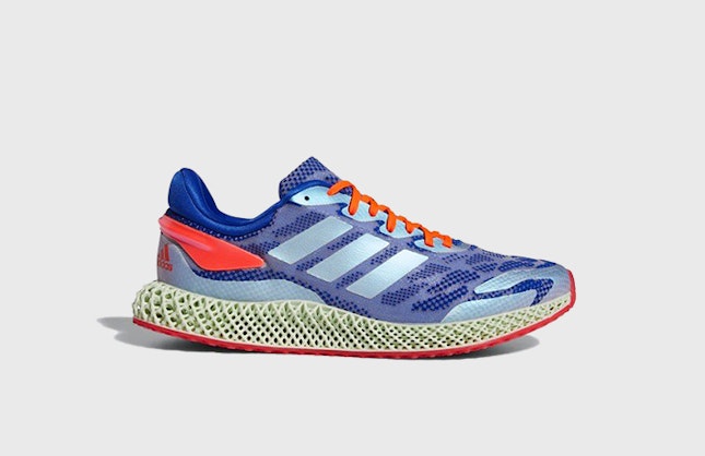 adidas Performance 4D Run 1.0 (Solar Red/Blue)