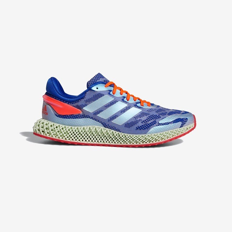 adidas Performance 4D Run 1.0 (Solar Red/Blue)