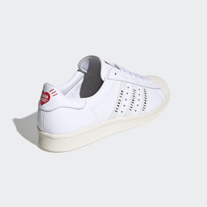 Human Made x adidas Superstar 80s "Cloud White"