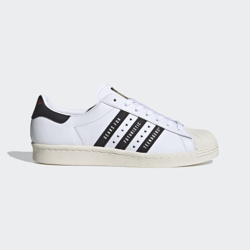 Human Made x adidas Superstar 80s (White/Black)