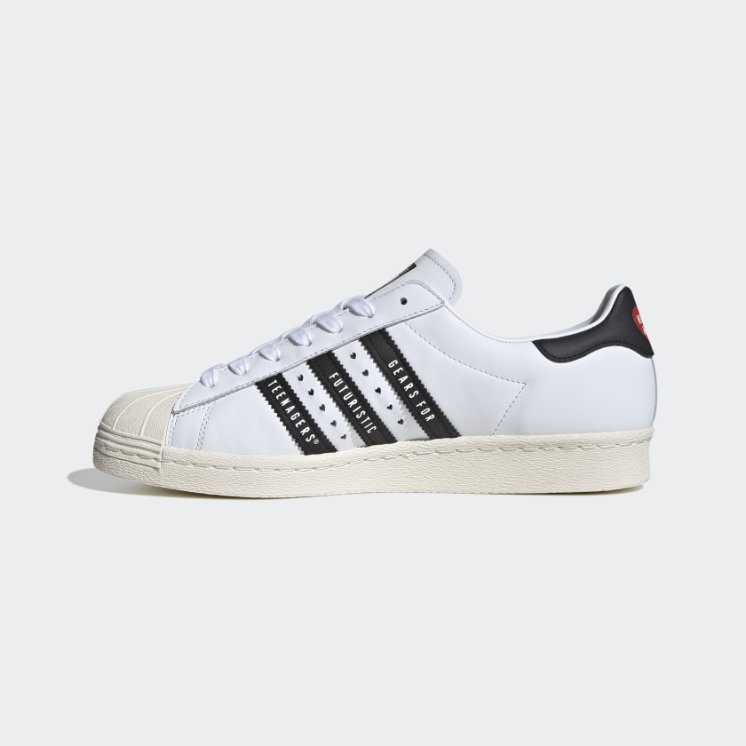 Human Made x adidas Superstar 80s (White/Black)