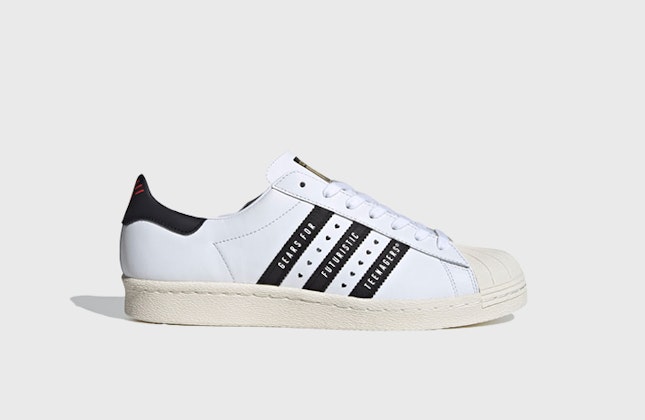 Human Made x adidas Superstar 80s (White/Black)