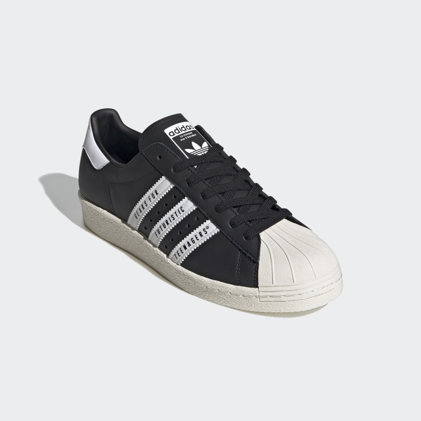 Human Made x adidas Superstar 80s (Black/White)