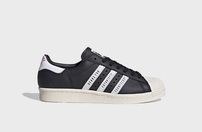 Human Made x adidas Superstar 80s (Black/White) Human Made x adidas Superstar 80s (Black/White)