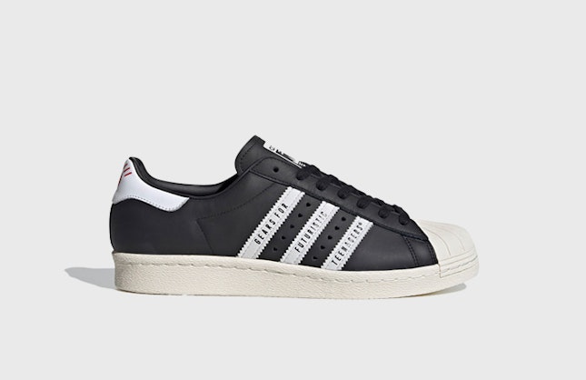 Human Made x adidas Superstar 80s (Black/White)