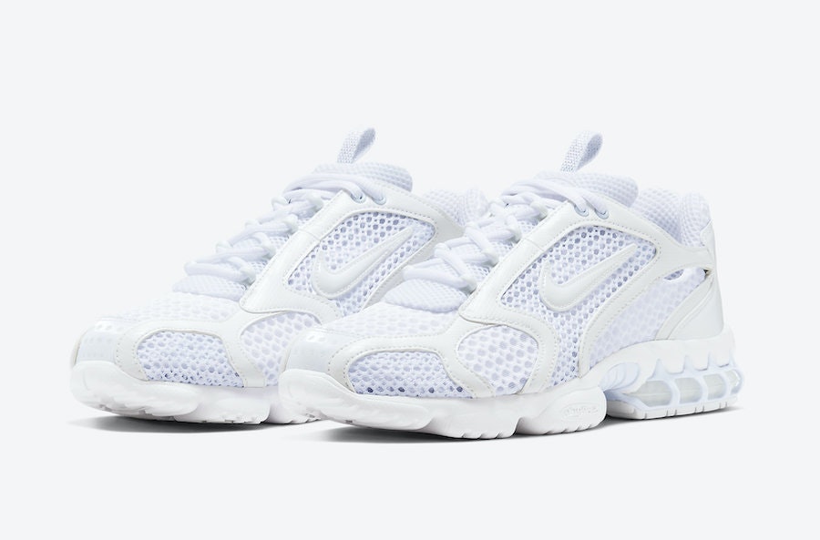 Nike Air Zoom Spiridon Cage 2 "Triple White"