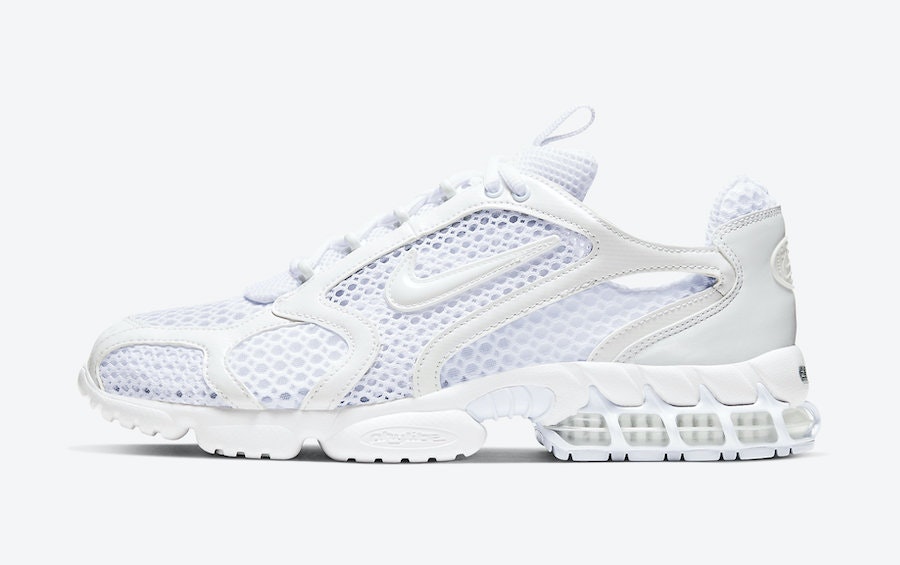 Nike Air Zoom Spiridon Cage 2 "Triple White"