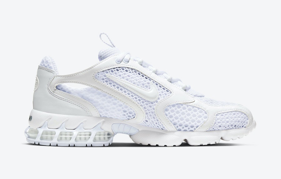 Nike Air Zoom Spiridon Cage 2 "Triple White"