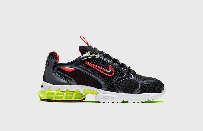 Nike Zoom Spiridon Caged 2 (Black/Red/Volt)