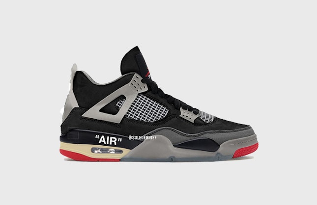  Nike x Off-White Air Jordan 4 "Bred"