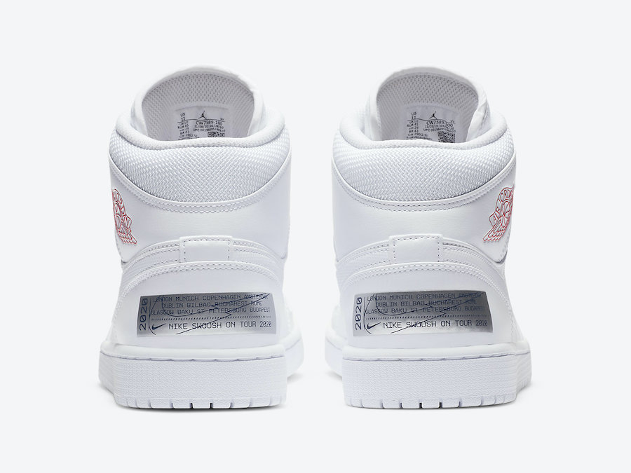 nike air force 1 euro tour 2022