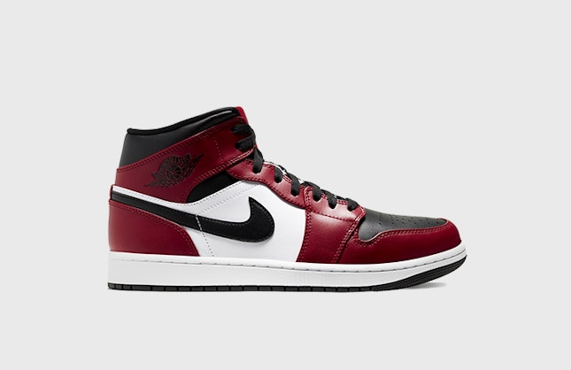 Air Jordan 1 Mid "Bred Toe"