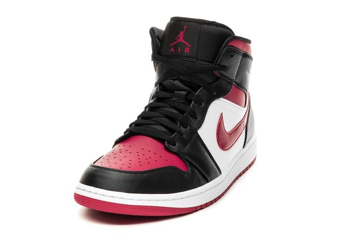 Air Jordan 1 Mid "Bred Toe"