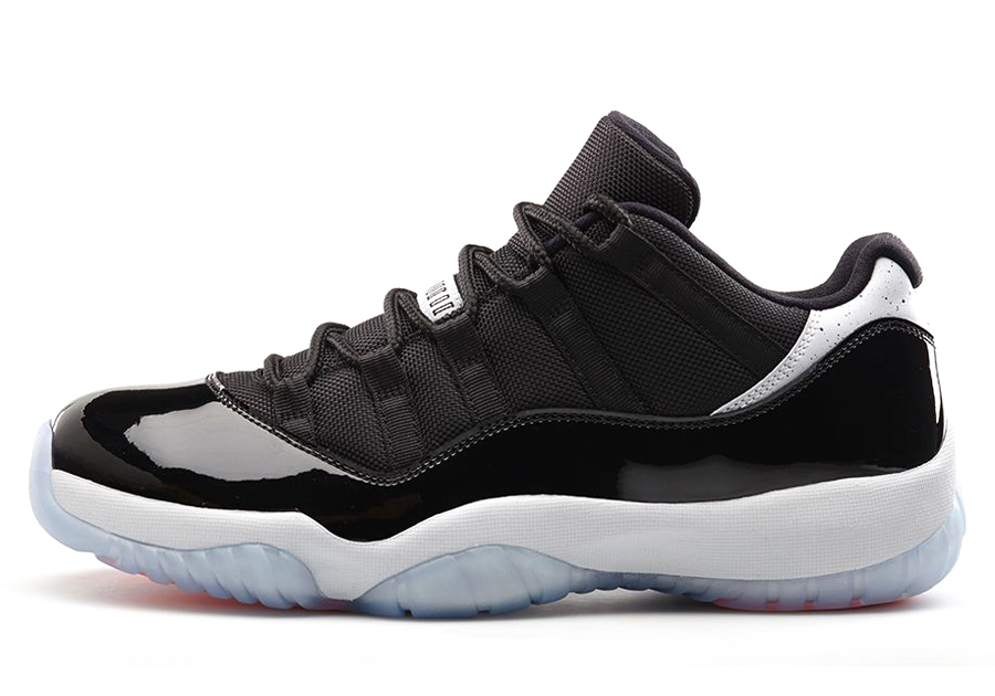 Top jordan 11 low black concord Best Sale