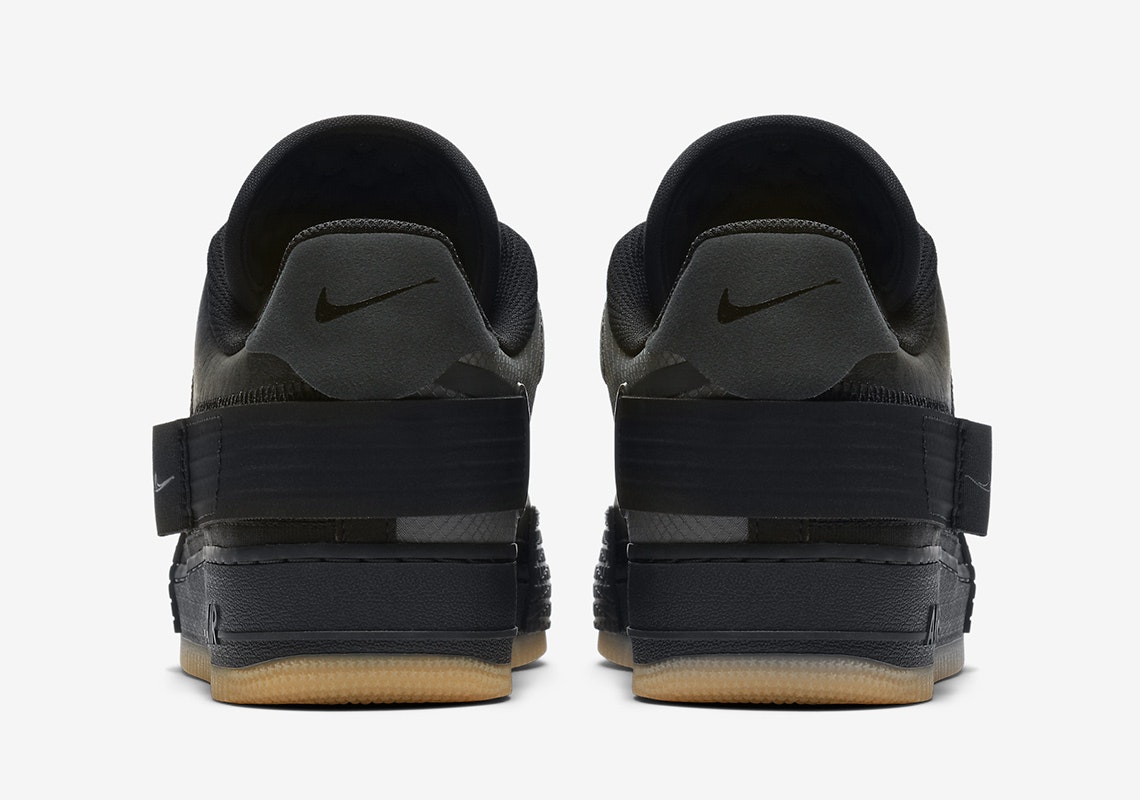 Nike Air Force 1 Type “Black Gum”