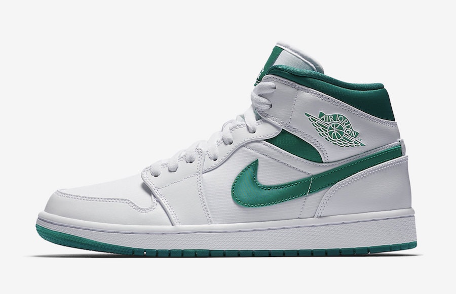 Air Jordan 1 Mid "Mystic Green"