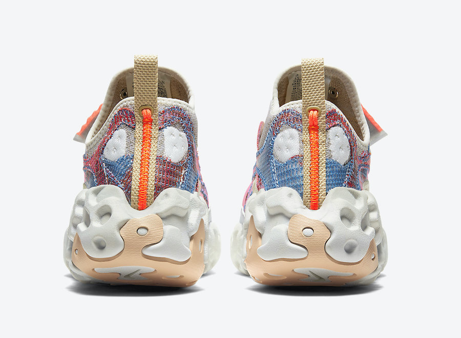 white ispa overreact flyknit sneakers