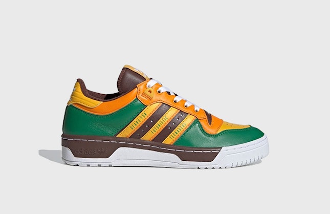 Human Made x adidas Rivalry Low "Lucky Green"