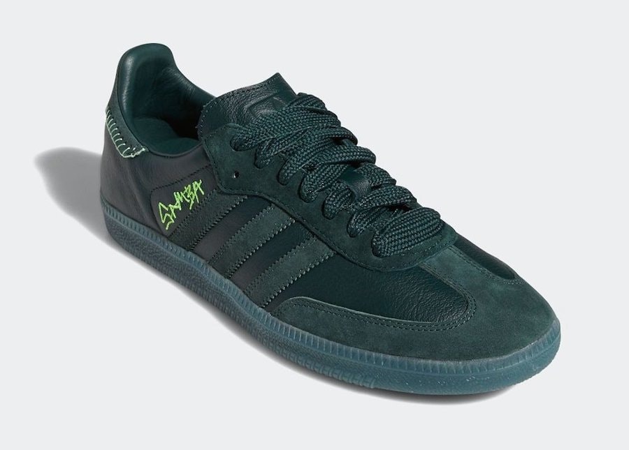 Jonah Hill x adidas Samba (Dark Green)