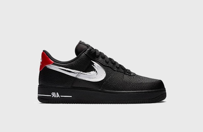 Nike Air Force 1 Low “Brushstroke Swoosh” (Black) Nike Air Force 1 Low “Brushstroke Swoosh” (Black)